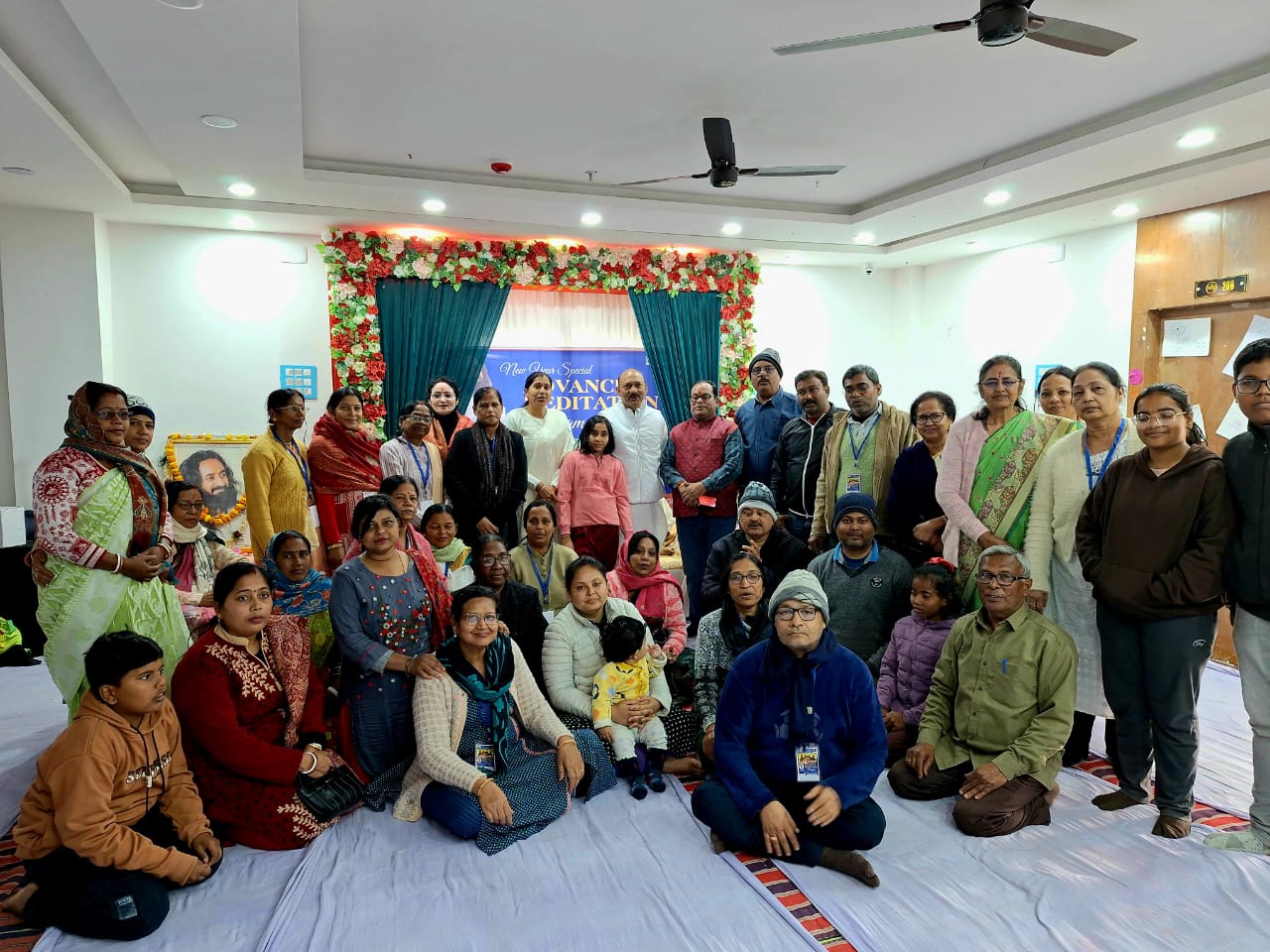 20 participants observed complete silence for three days Advanced Meditation Course concludes