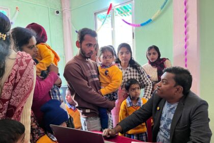 A big step towards childrens health Free child health camp organised at HZB Arogyaam Kunal Women Children Hospital and Seedlings Play School