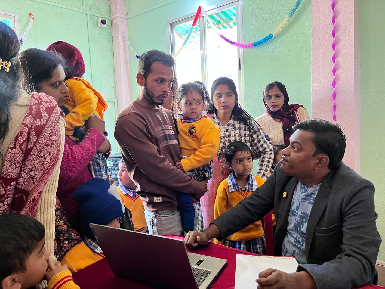 A big step towards childrens health Free child health camp organised at HZB Arogyaam Kunal Women Children Hospital and Seedlings Play School