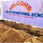 A complaint was lodged with the CO and the police station regarding the cutting of the trench of the main gate and road of PM International School with a JCB machine
