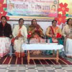 A grand celebration of the Sapta Shakti Sangam programme was organised at Bhamashah Saraswati Shishu Vidya Mandir Barahi