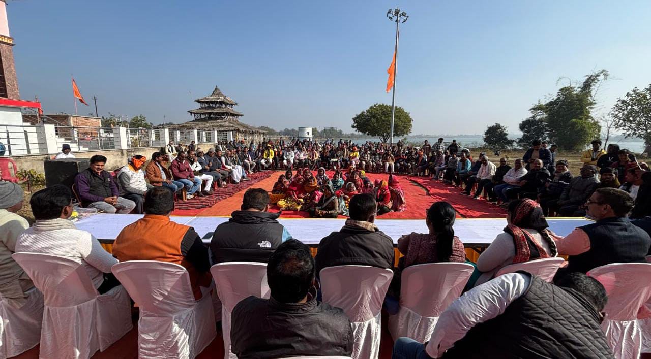 A meeting was held regarding the fair to be held on the auspicious occasion of Maghi Purnima at Katkamsandi Chhadwa Kali Temple