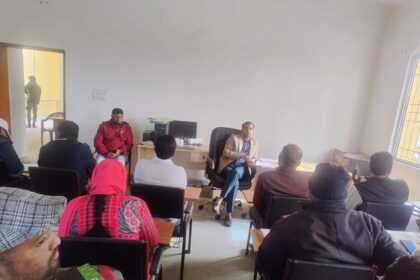 A review meeting was held under the chairmanship of BDO in the block auditorium regarding MNREGA and Panchayat wise expenditure 1