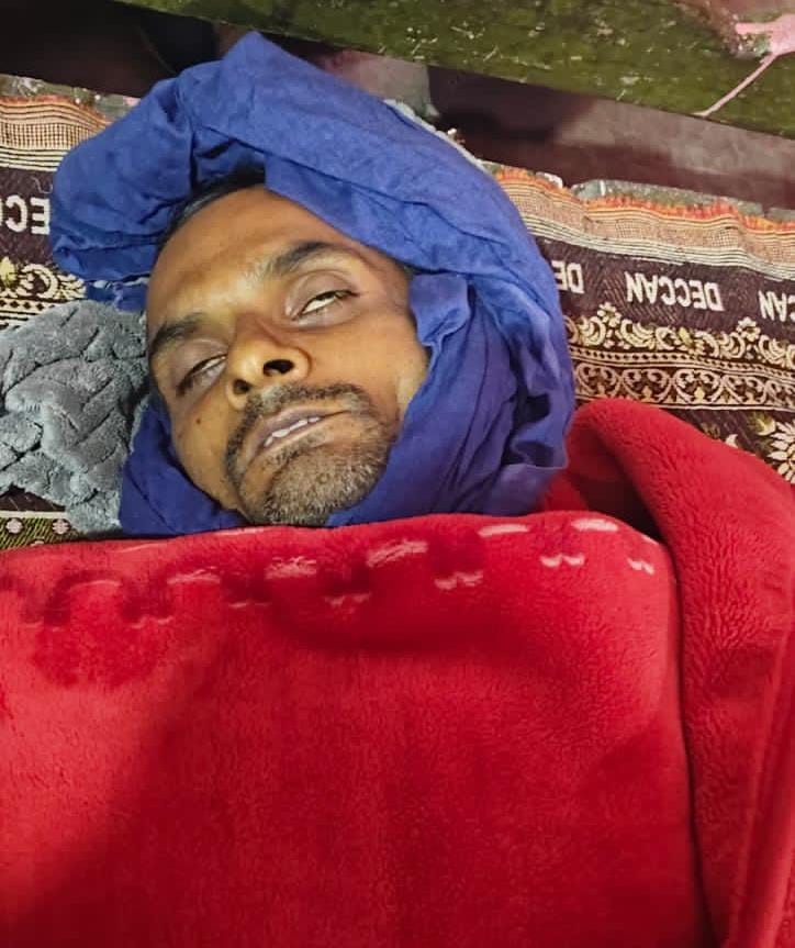 A wave of mourning grips Khutra Panchayat following the untimely demise of 40 year old Mohammad Najre Alam