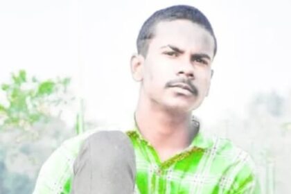 A young man died in a road accident an atmosphere of mourning spread in the village