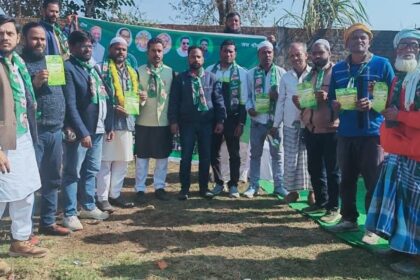 AIMIM gains organizational strength in Katkamdag Raju Ansari becomes block president