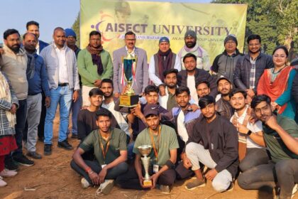AISECT University Inter Departmental Cricket Tournament concludes