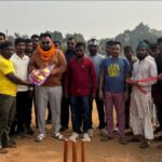 Bajarmua team became the winner in Adarsh ​​Lakshya Trophy softball cricket