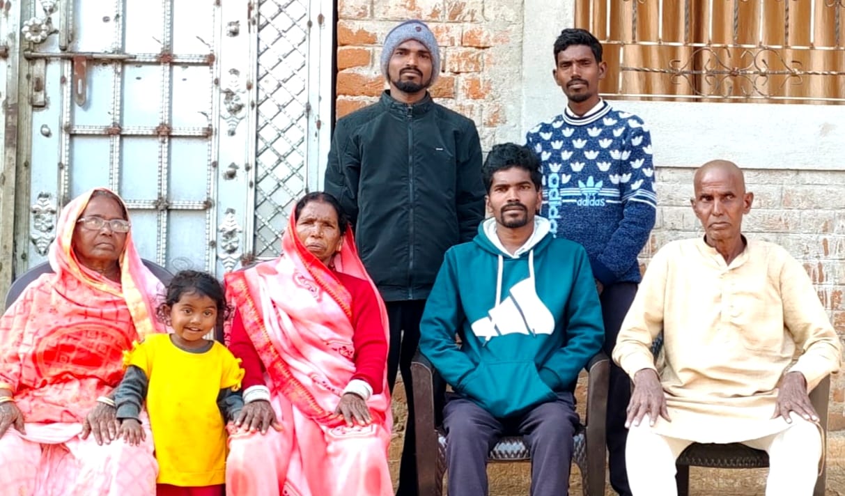 Disabled Sandeep Das who defeated poverty and helplessness with high spirits became a labor enforcement officer