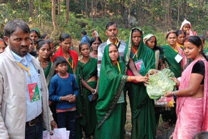 Forest Management and Conservation Committee launched a cleanliness drive in Budhwa Mahadev and Gufa forest