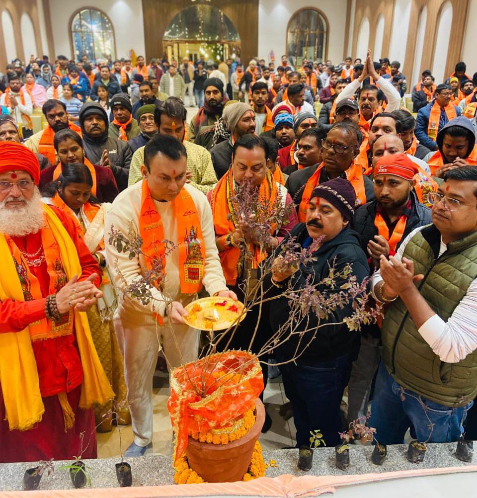 Hindu Jagrut Manch organized Tulsi Pujan Day in a grand manner