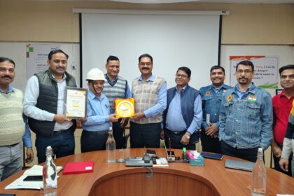 Jindal Steel Patratu receives Platinum Award for outstanding performance in safety standards
