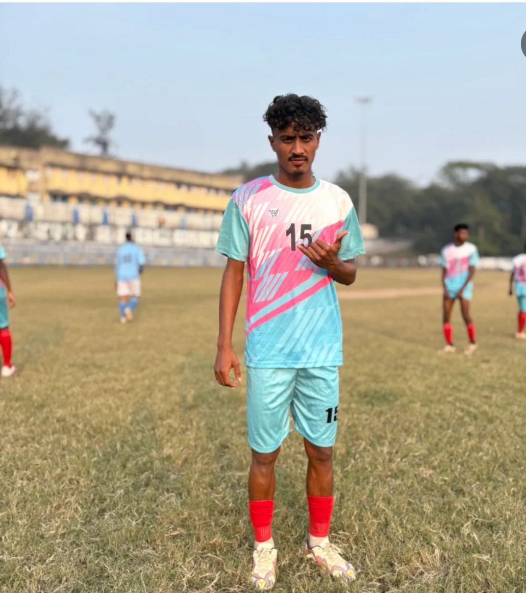 Khapia footballer Pawan Kumar Mahato selected in Jharkhand team for Santosh Trophy