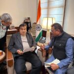 MP Manish Jaiswal had a special meeting with Union Minister Nitin Gadkari