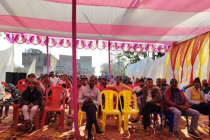 Maharaja Ahiwaran Jayanti Modi Barwal meeting and felicitation meeting was organised in Chandwara