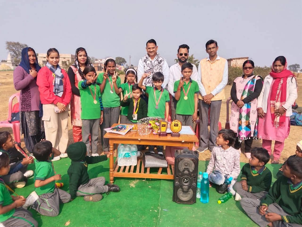 Maya Matri Chaya Public School organised the Annual Sports Competition 2025 in a grand manner children showed their strength