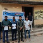 Officials inspected the lens in Navadih and Bandarchuwan