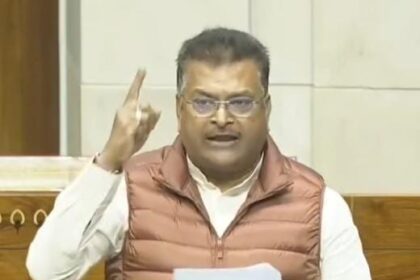 Outspoken Hazaribagh MP Manish Jaiswal strongly supports the Atomic Energy Bill in Parliament