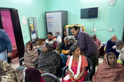 Shailesh Chandravanshi celebrated his birthday with the elderly at an old age home offering a message of service and compassion