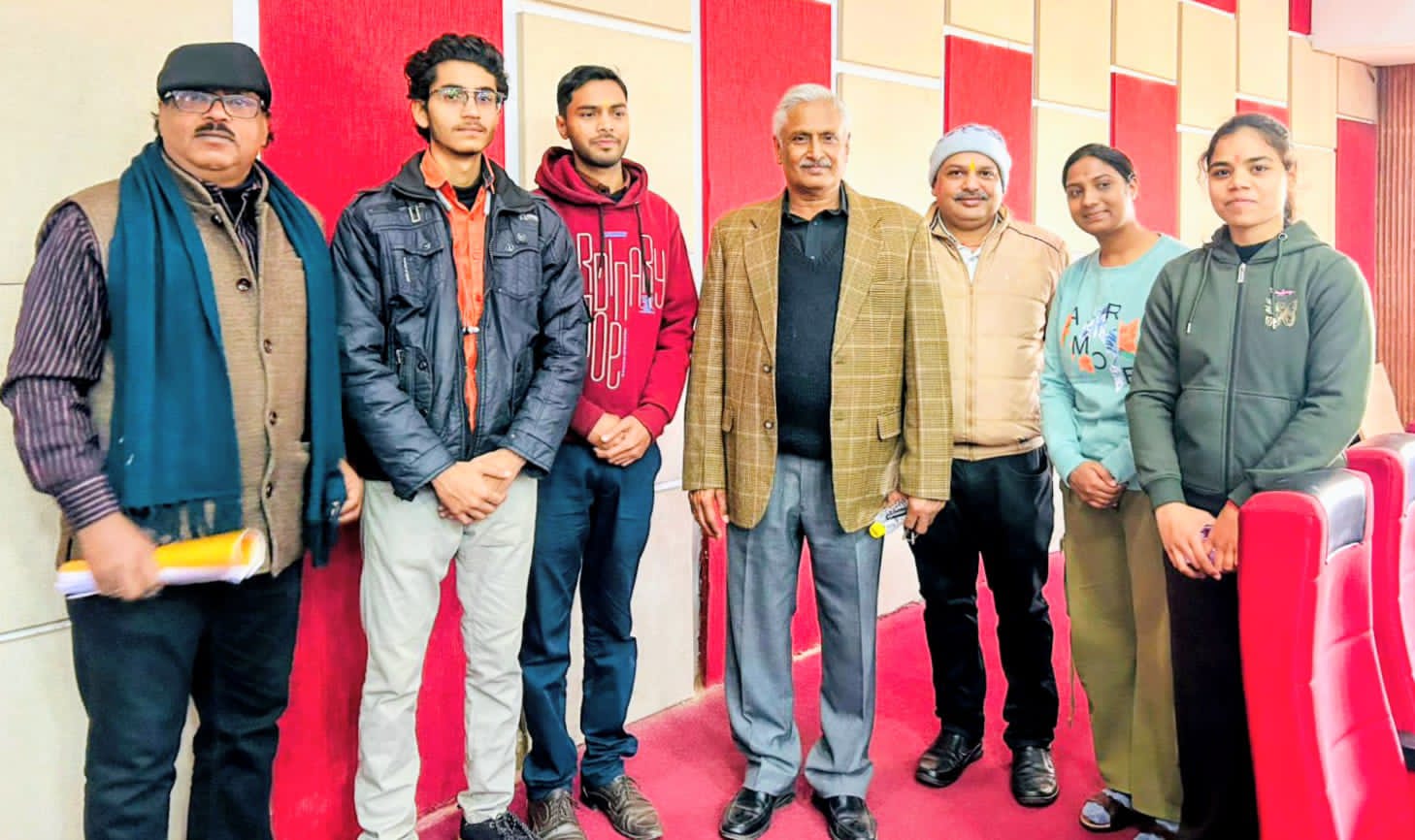 VBU Post Graduate Zoology students are participating in the Indian Science Conference Tirupati