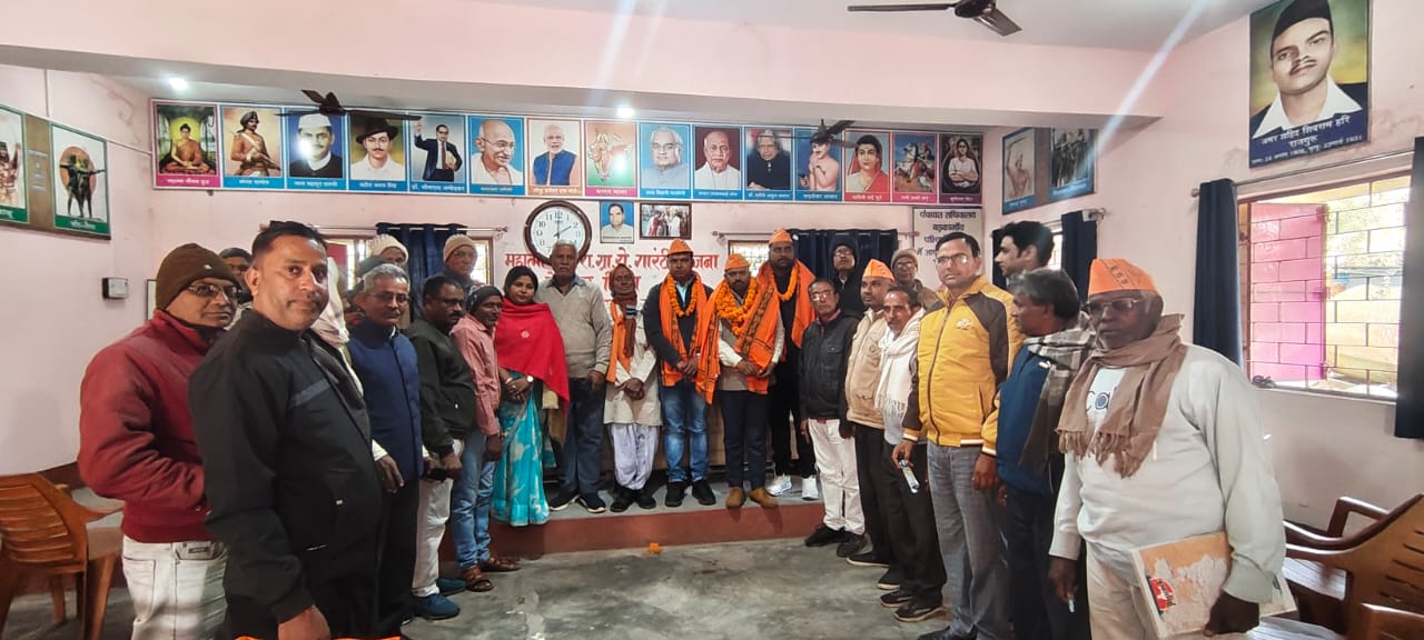 नवनियुक्त मंडल अध्यक्ष एवं प्रतिनिधि को किया गया स्वागत 1 Welcome to the newly appointed Board President and Representative