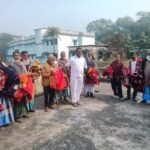 80 blankets distributed among the needy in Haidernagar West Panchayat an effort to provide relief from the cold