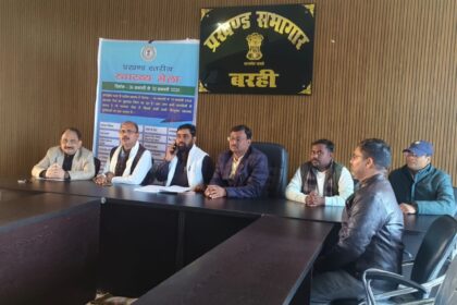 A block level health fair will be held on January 8 at the Barhi subdivisional hospital a BLTF meeting was held regarding the preparations