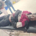 A cyclist died after being hit by an unknown vehicle in Mandra Pularitand the deceased has not been identified