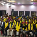 A get together was organised at Jain Bhawan attended by many organisations and people from the society