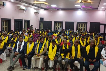 A get together was organised at Jain Bhawan attended by many organisations and people from the society