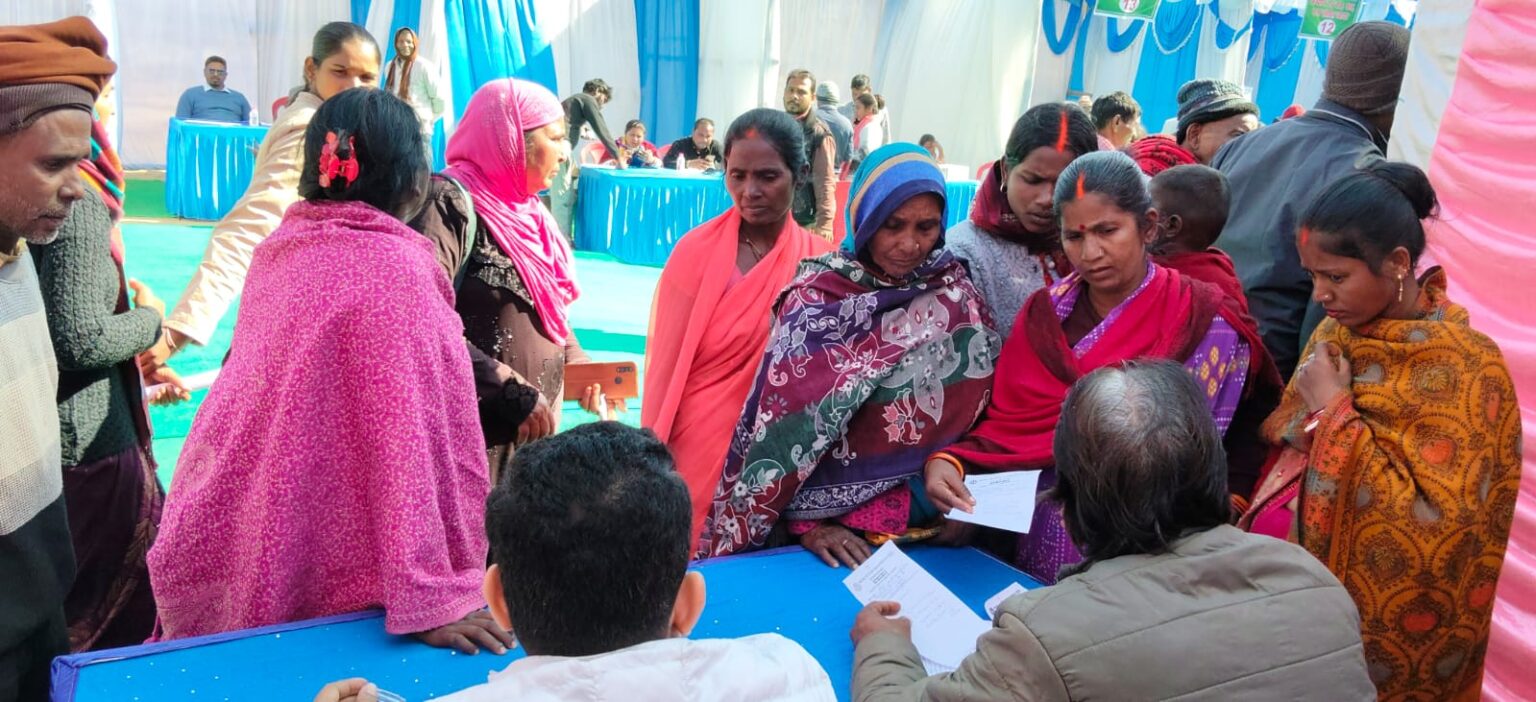 A health fair was organised at the Barkagaon Community Health Centre where 775 patients received treatment