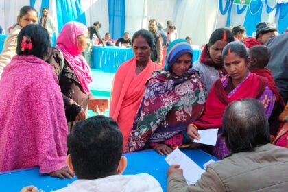 A health fair was organised at the Barkagaon Community Health Centre where 775 patients received treatment