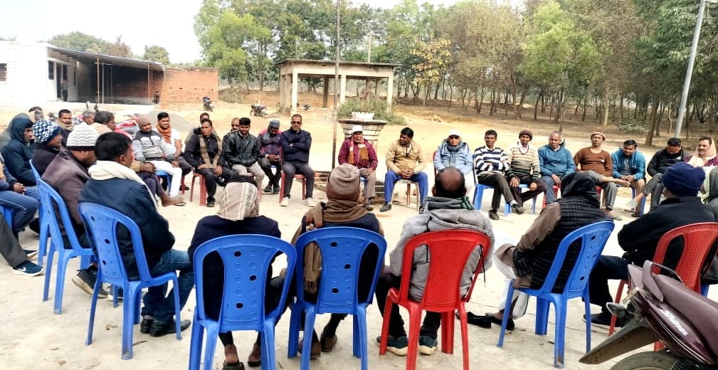 A meeting was held in Bedokala village regarding the Maharudra Yagna. The villagers pledged to participate