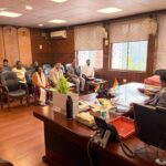 A review meeting related to labour planning and ITI was held under the chairmanship of Deputy Commissioner Abhijeet Sinha