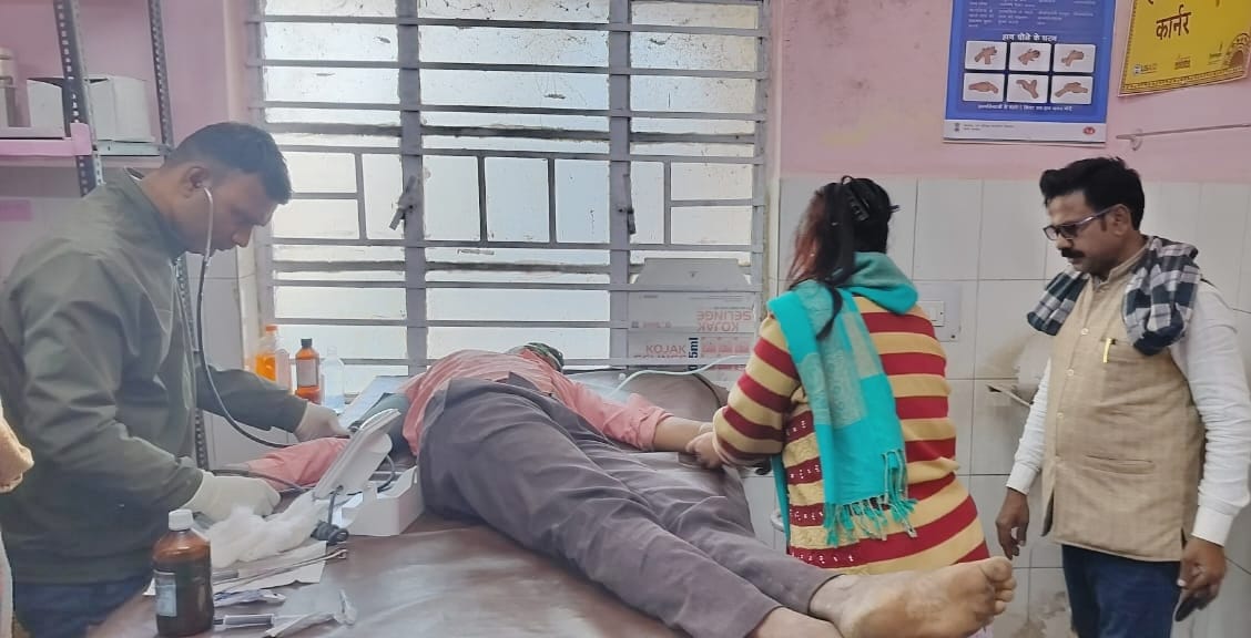 A truck hit a young man riding a bicycle near Block Mode and fled