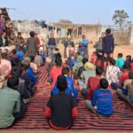 Barhi Shivaji Business Branch organized a service project spent inspiring time with the hostel children