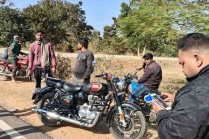 Checking campaign under Road Safety Month fine of Rs 62 thousand collected from 25 drivers