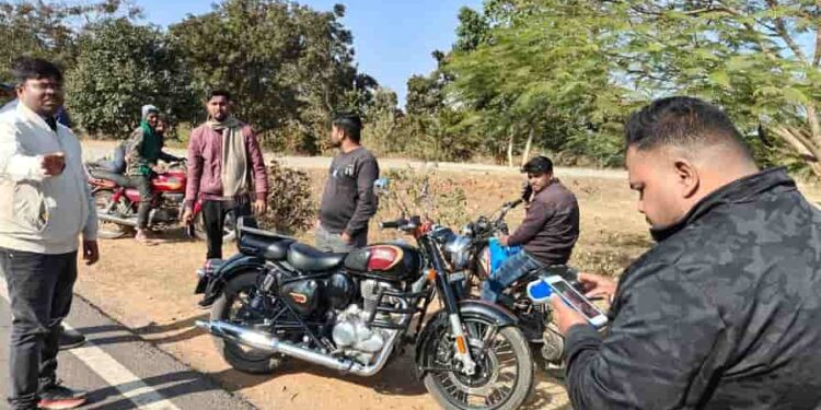 Checking campaign under Road Safety Month fine of Rs 62 thousand collected from 25 drivers