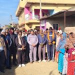 Chief Rajendra Prasad takes a strong stance against religious conversions and male and female villagers unite to protest