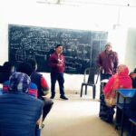 Cluster level meeting held at Middle School Barkatha. Discussion on teacher based assessment and teaching plan