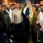Congress workers welcomed Purnia MP Pappu Yadav in Barhi