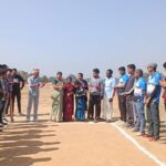 Cricket tournament got off to a colourful start at Largaha playground in Godrama Chief Guest Kiran Sharma inaugurated the tournament by cutting the ribbon