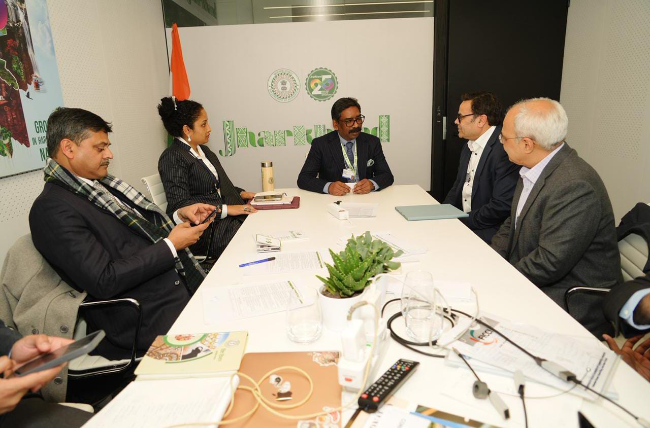 Davos gives Jharkhand a new direction for technology based development with key discussions on AI and digital collaboration with Infosys Global