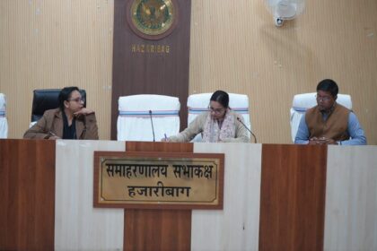 Deputy Development Commissioner held a review meeting regarding establishing electricity supply in Anganwadi centres