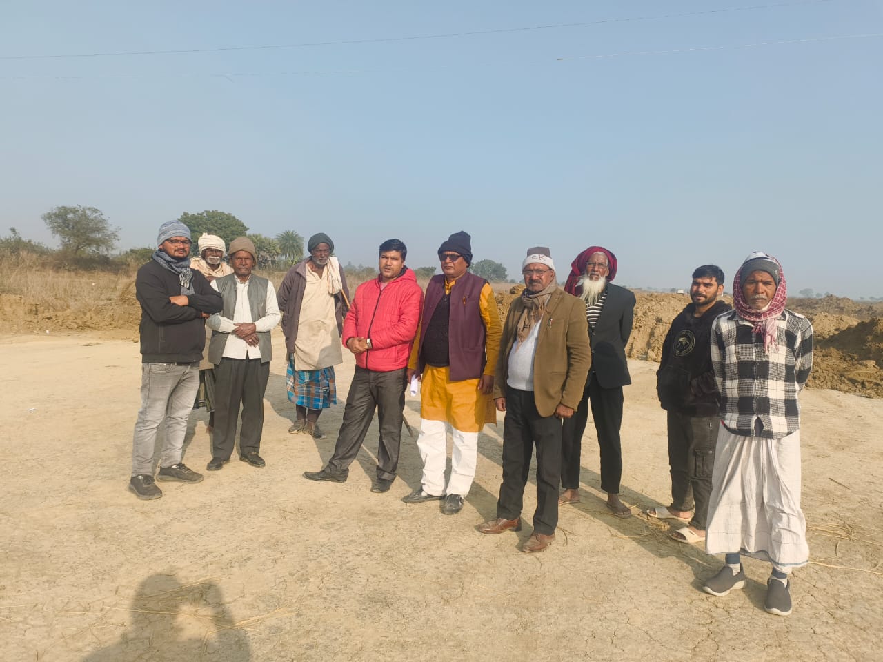 Farmers anger over drainage the Road Construction Department in action on the orders of the Deputy Commissioner