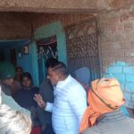 Former Sadar Assembly candidate Munna Singh met the families affected by wild elephant attacks and assured them of all possible help