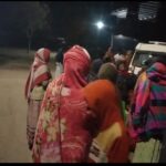 Four mafia members entered the village in the dark of night were surrounded by villagers and caught at a railway crossing and handed over to the police