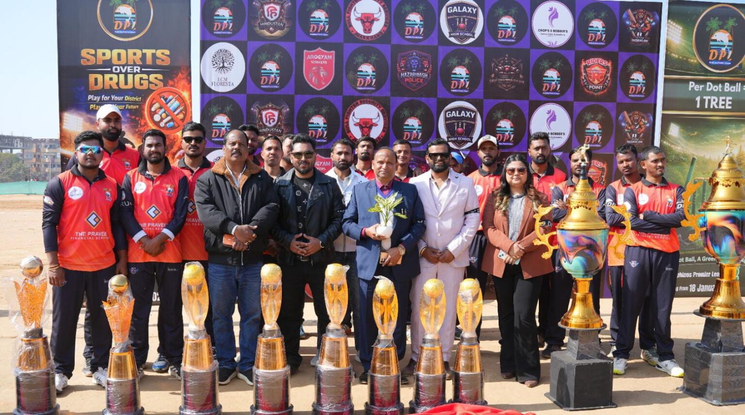 Hazaribagh MLA Pradeep Prasad inaugurated the DPL T20 League providing a platform for sports talent