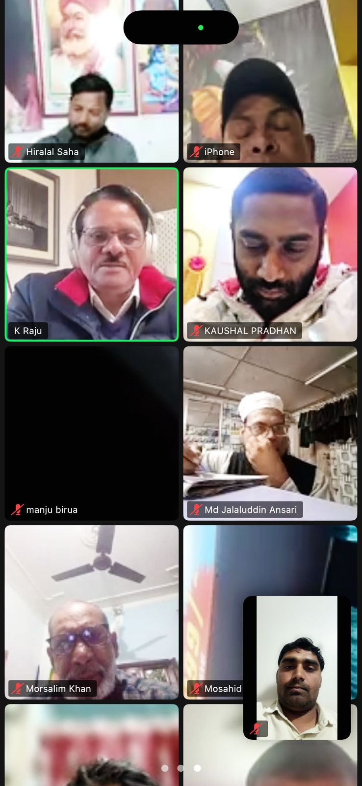 Jharkhand Congresss state level BLA master training meeting organized at SIR