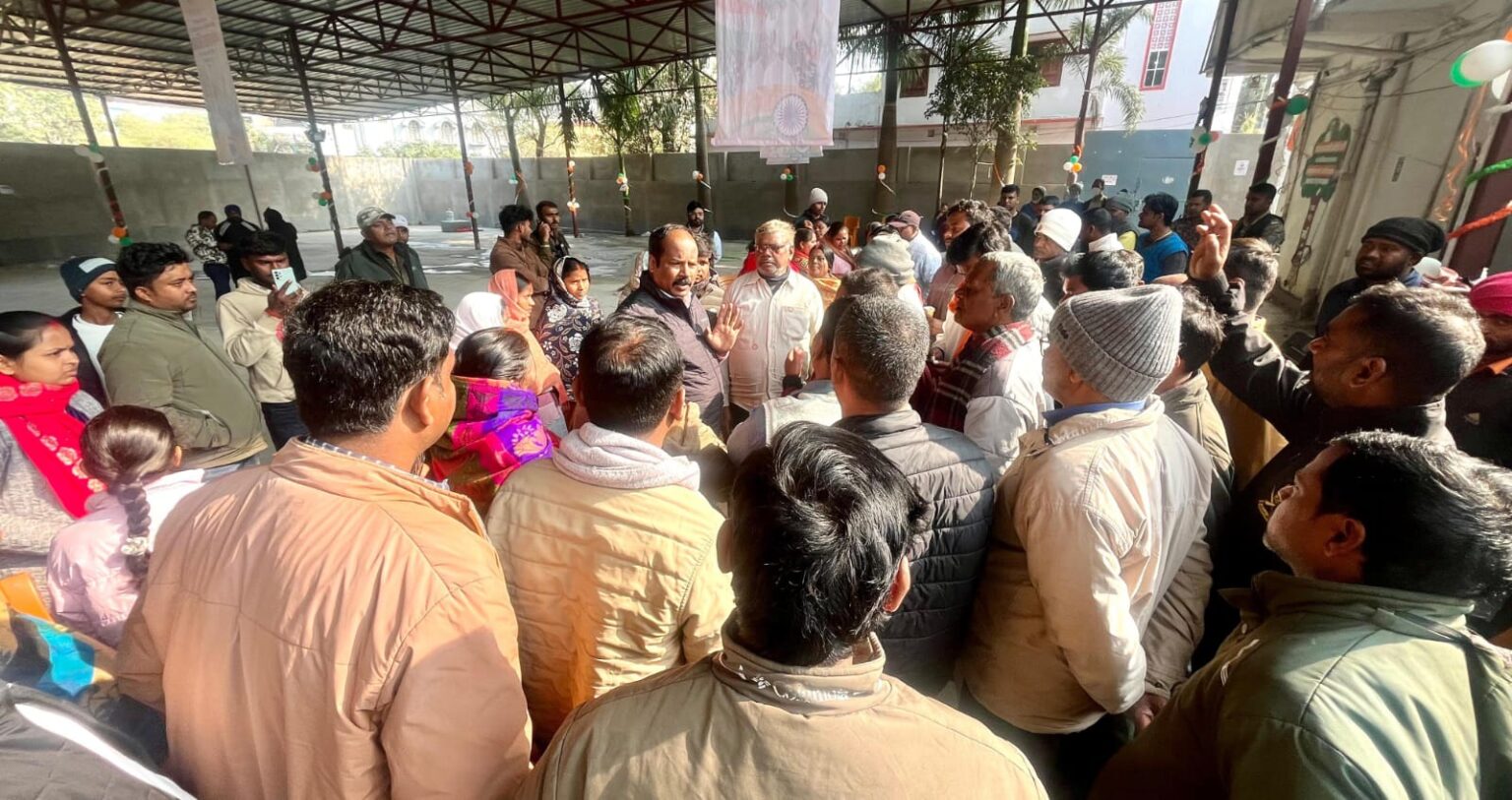 MLA Pradeep Prasad interacted with the public became aware of public problems and assured them of a solution